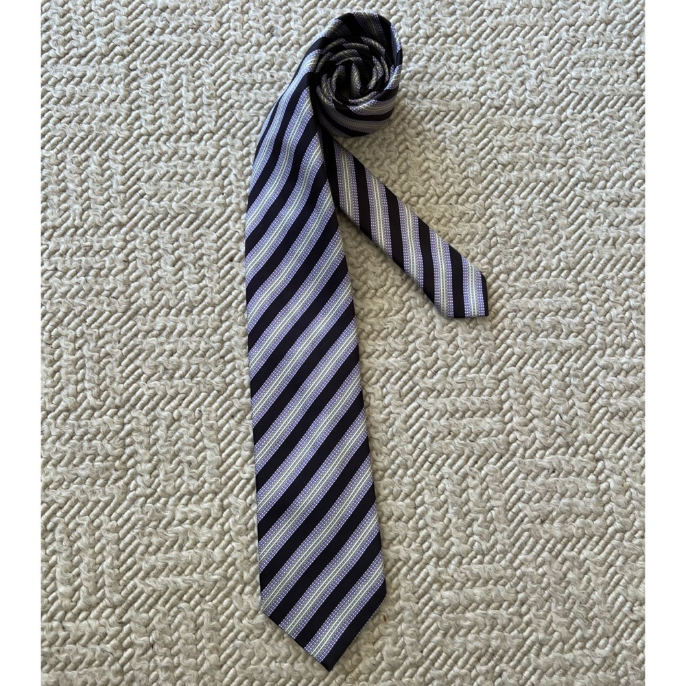 Brioni Striped Silk Tie